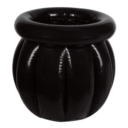 Beistle 22" x 18" Black Inflatable Cauldron Cooler